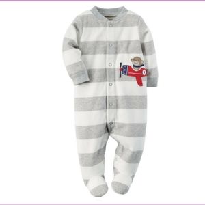 Carter's Baby Boys' Monkey Coverall -size NB